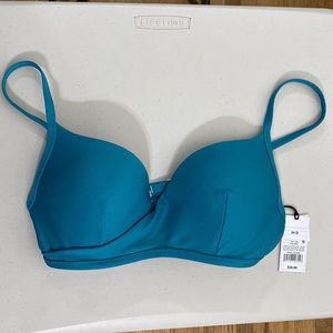Teal blue 34d swimsuit bra